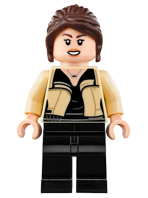 LEGO Minifigure -- Qi'ra - Tan Jacket-Star Wars / Star Wars Solo -- sw0920 -- Creative Brick Builders